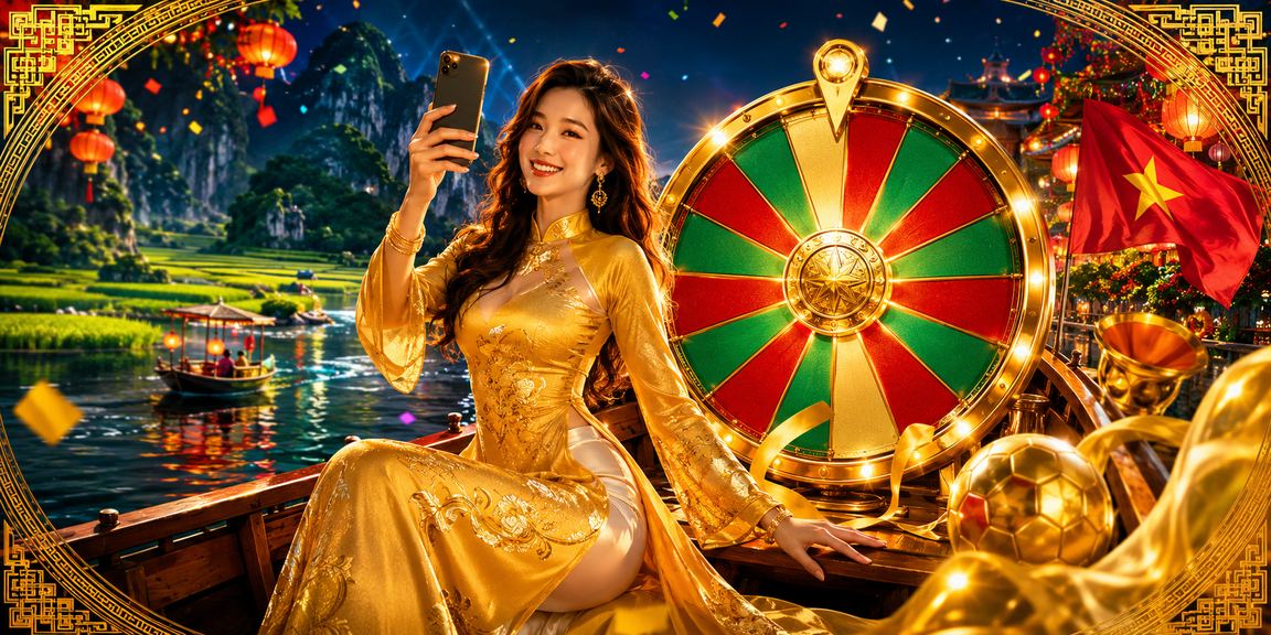 Không khí may mắn và lễ hội kết hợp trò chơi trúng thưởng tại Ninh Bình